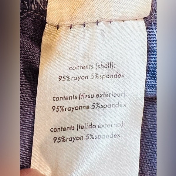 WeWoreWhat One Shoulder Cut Out Tank Top, Adjustable Straps, Slate Blue, Sz Med - Picture 6 of 7